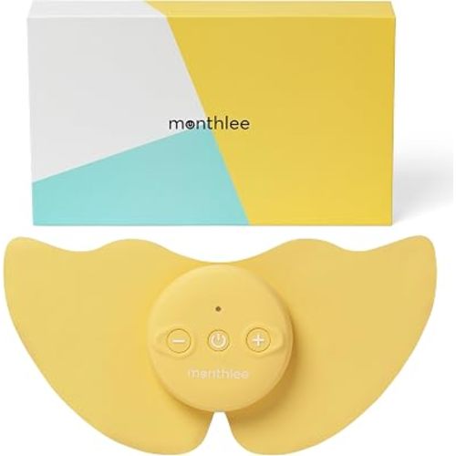 Period Cramp Relief Device – Wireless TENS Unit for Menstrual Cramps & Endometriosis Pain, Rechargeable Portable TENS Machine, 6 Modes, 20 Intensities, Reusable Gel Pads