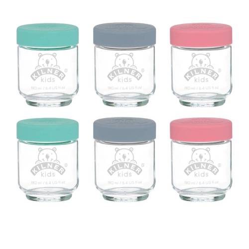 Kilner Kids Jar 190mL Set of 6