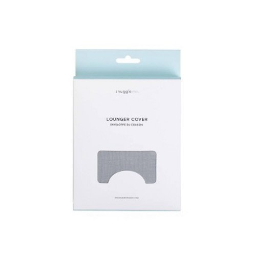 Snuggle Me Organic Curve Lounger Muslin Cover - Stone