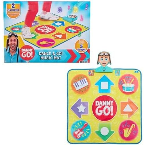 Danny Go! Dance & Go! Music Mat - Light-Up Mat for Movement & Music Play