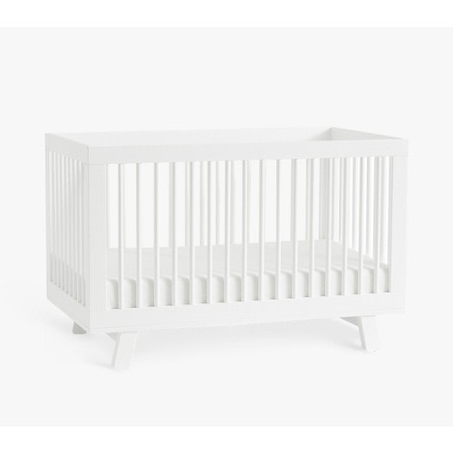 White Babyletto Hudson 3-in-1 Convertible Crib
