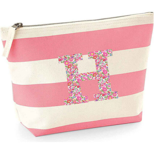Liberty Of London Personalised Accessory Bag, Pink - My Little Shop UK | Maisonette
