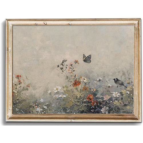 Uniro Vintage Wall Art Prints for Home Decor