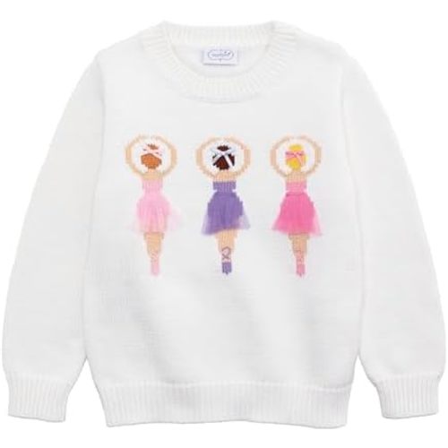 Mud Pie Baby Girls Kids Ballerina Sweater