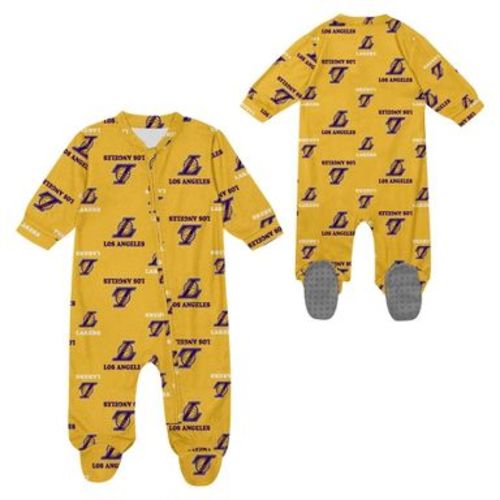 NBA Los Angeles Lakers Newborn Bodysuit - 3-6 Months