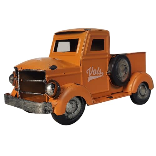 Hanna's Handiworks NCAA Retro Truck Vintage Farmhouse Table Decor, Desktop Storage | Show Off Your School Spirit | Decorate for Any Holiday or Occasion