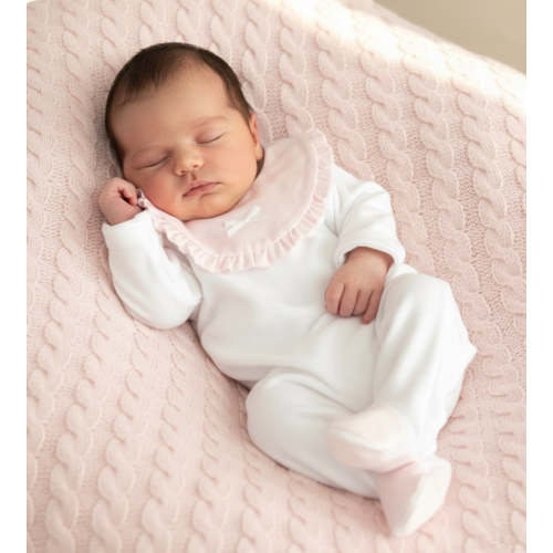 Pleated Collar Sleepsuit – Ella Marina Baby