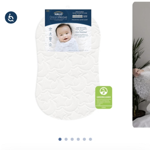DreamWeave Breathable BassiNest Pad | HALO