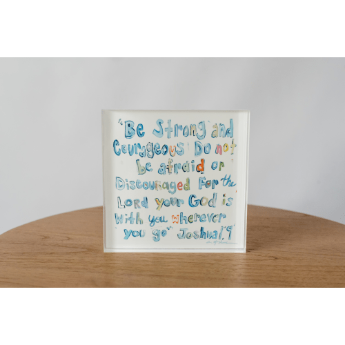 Joshua acrylic block – Chelsea McShane Art