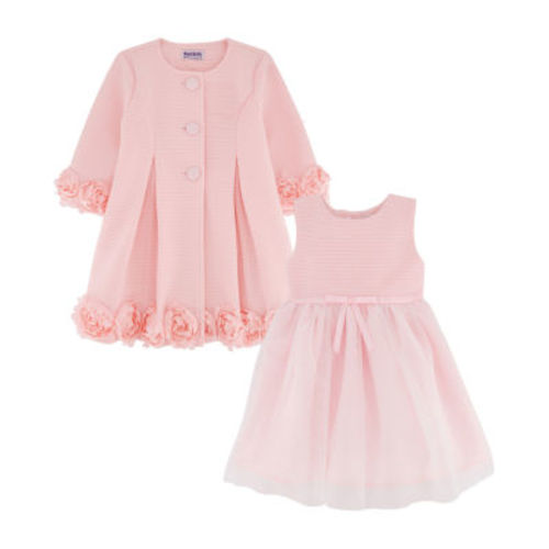 Blueberi Boulevard Baby Girls 2-pc. Dress Set