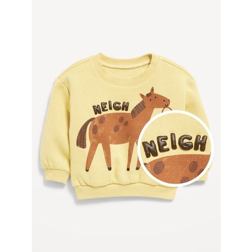 Printed Crew-Neck Sweatshirt for Baby