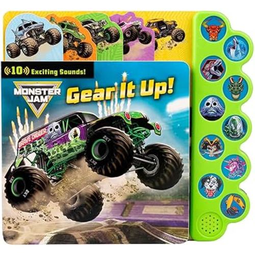 Monster Jam: Gear it Up! (10-Button Sound Books)