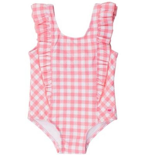 RuffleButts Baby Girls UPF50+ Waterfall One Piece