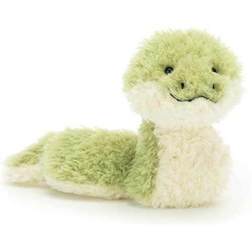 Jellycat Little Snake Stuffed Animal, 8 inches - Reptile Plush Toy - Classic Children's Gift