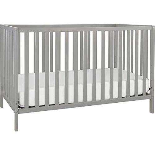 DaVinci Union 4-in-1 Convertible Crib in Grey, Greenguard Gold Certified