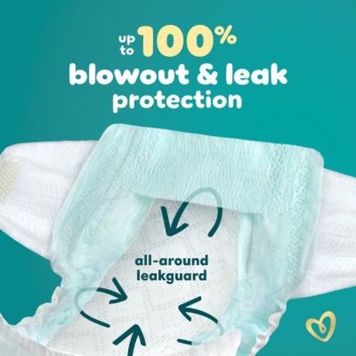 Pampers Swaddlers Sensitive Disposable Diapers - Size 1 - 164ct