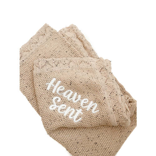 Heaven Sent Knit Blanket – OUR HOUSE ABOVE