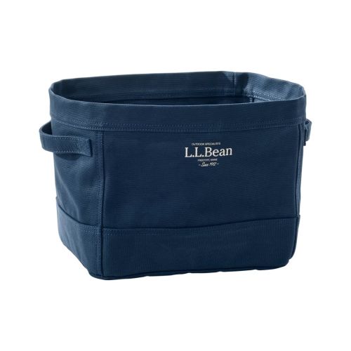 Canvas Storage Tote, Rectangular