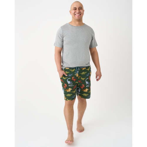 Roar & Explore Green Men's Pajama Shorts