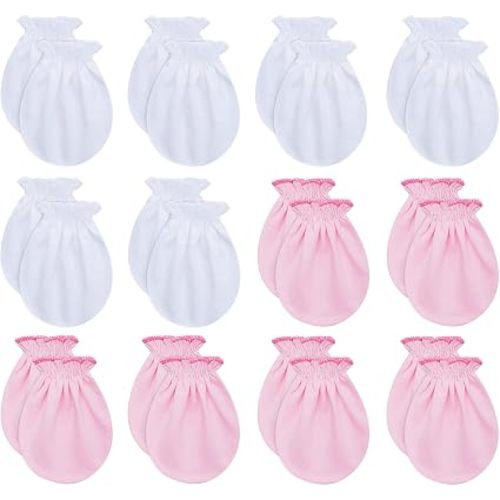 Baby Mittens No Scratch, Newborn Gloves 0-6M, Registry Essential