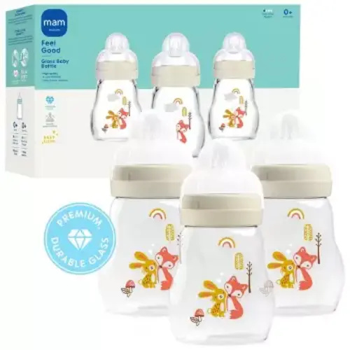 MAM Baby Essentials Gift Set - Denim - 10pc: BPA-Free, BPS-Free, Silicone Nipples, Includes Pacifiers : Target