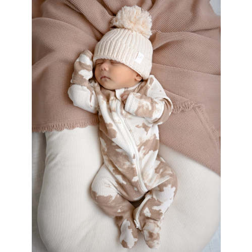 Tie Dye Organic Waffle 2-Way Zipper Footie – Little Buffalo Creek Co.