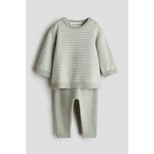 2-PIECE FINE-KNIT COTTON SET