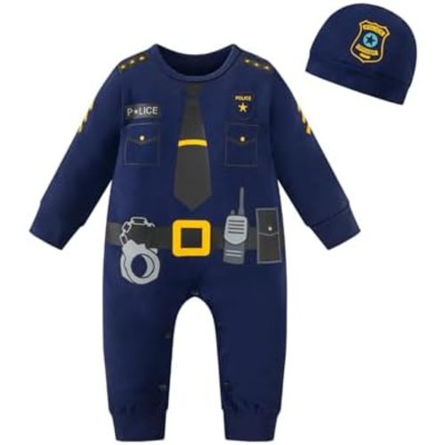 bakjuno Baby Unisex Costume Jumpsuit for Toddler Boys Girls Halloween Dress Up Party