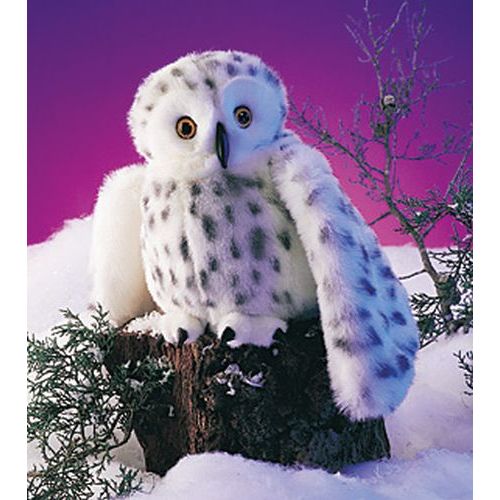 Snowy Owl Hand Puppet