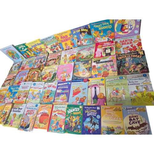 Berenstain Bears Book Lot of 10: Vintage Children's Picture Books