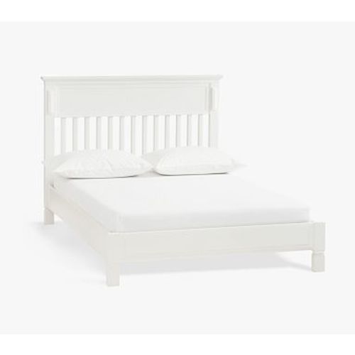 Larkin Low Footboard Full Bed Conversion Kit, Simply White, UPS