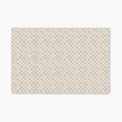 House of Noa Tumbling Mat - Checker Almond, 4X6