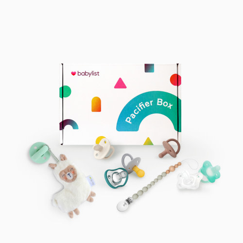 Babylist Pacifier Box (7 Pacifiers + 1 Clip)