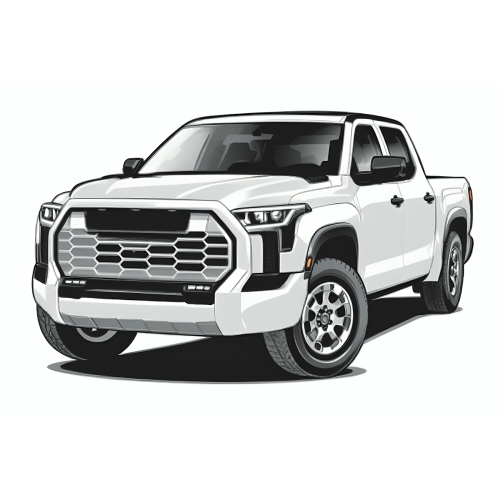 Toyota Tundra 3rd Gen CrewMax Car Window Sun Shades (XK70; 2022-Present)*