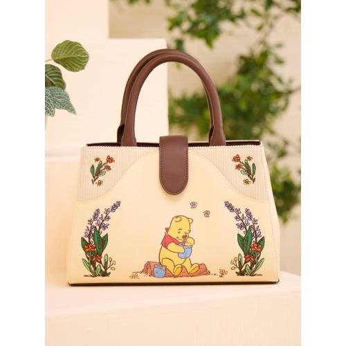Loungefly Disney Winnie the Pooh & Friends Gardening Corduroy Crossbody Bag - BoxLunch Exclusive
