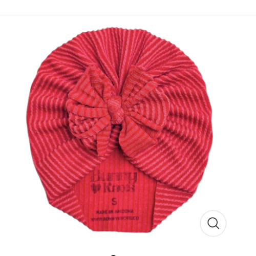 Rumi | Maraschino Red | Chunky Rib Headwrap