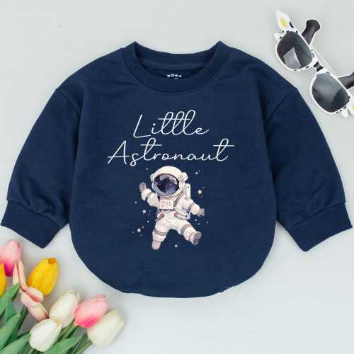 Little Astronaut Baby Romper, Funny Baby Clothes, Baby Shower, Pregnancy Reveal, Space Baby Outfit, Astronaut Space, Astronomy, Astrologist