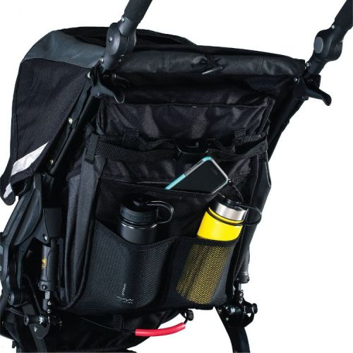 BOB Gear Revolution Flex 3.0 Jogging Stroller - Graphite Black: 75 lb Capacity, Canopy, Infant Car Seat Compatible