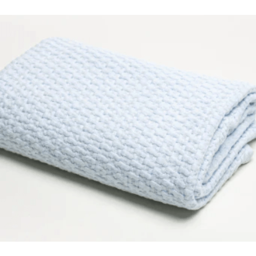 Baby Stonewashed Basket Weave with Binding