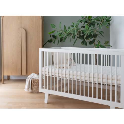 Organic Crib Mattress with Wool Protector