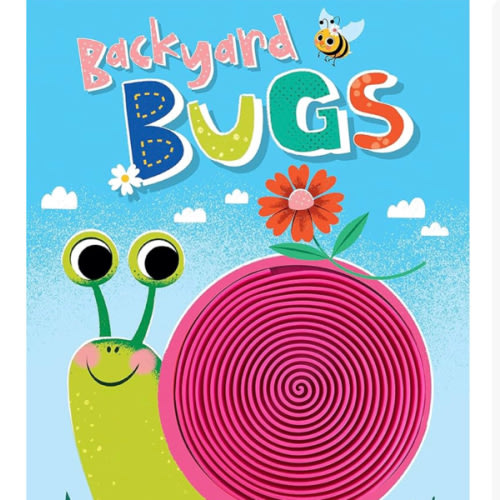Backyard Bugs - Touch and Feel Board Book - Sensory Board Book (Touch & Feel Sensory Board Books for Baby & Toddler Time)