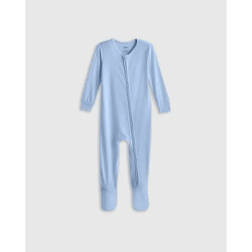 Bamboo Footie Pajama - Baby in Eternal Blue