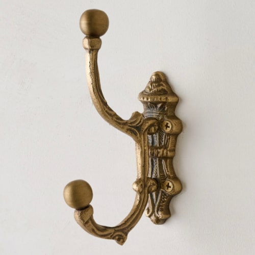 Chloe Solid Brass Wall Hook – Magnolia
