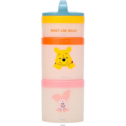 Whiskware Winnie The Pooh Snack Containers, 3 Snack Cups, Sweet Like Honey