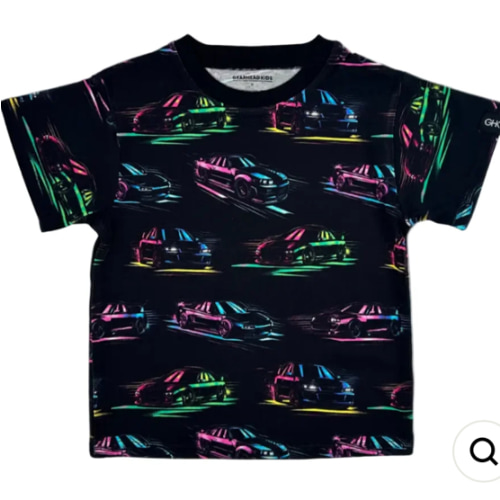 JDM Nights Kids T-Shirt | NSX, R34, Supra & RX7 Bamboo Tee – Gearhead Kids