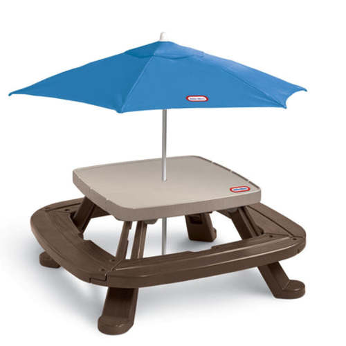Fold 'n Store Picnic Table with Market Umbrella | Little Tikes – Official Little Tikes Website