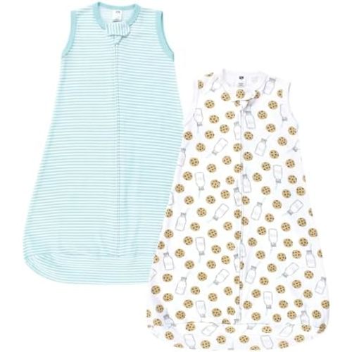 Hudson Baby BabyCotton Long-Sleeve Wearable Sleeping Bag, Sack, Blanket