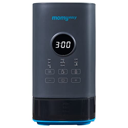 Bottle Warmer, Fast Baby Bottle Warmer with Accurate Display Timer, Milk Warmer for Breastmilk, Temperature Control 24H Keep Warm and Auto Shutoff (Black)
