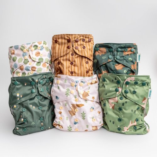 Woodland Value Bundle – Kinder Cloth Diaper Co.