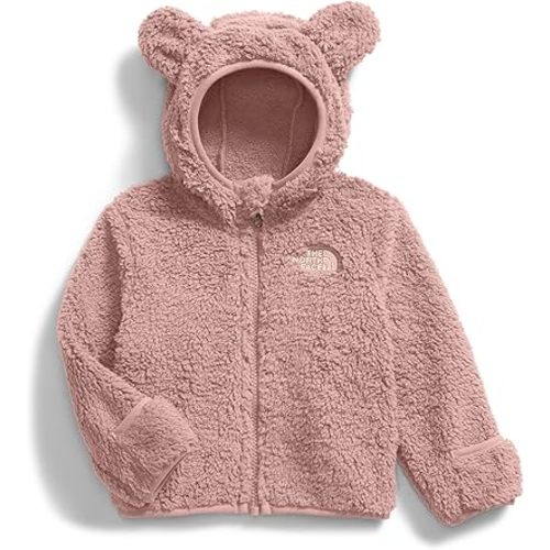 THE NORTH FACE Baby Campshire Full Zip Hoodie | Cozy Fleece Winter Jacket for Toddlers, With Mittens & Attached Bear Ear Hood